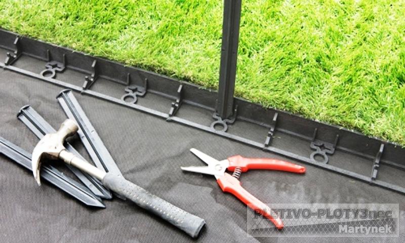  Neviditelný obrubník GB černý 