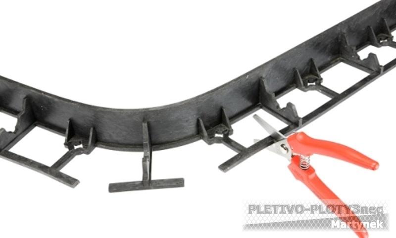  Neviditelný obrubník GB černý 