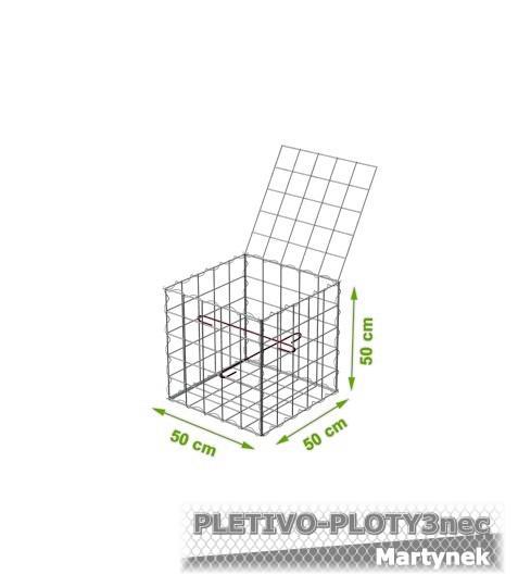 Gabionový koš 500x500x500mm