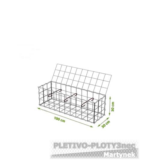 Gabionový koš 1000x300x300mm