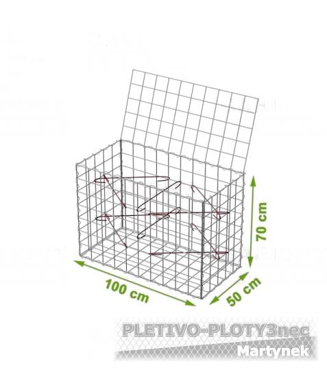Gabionový koš 1000x500x700mm