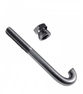  Hákový šroub se strhavací matici