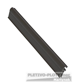 Klipsa zakončovací PVC, 