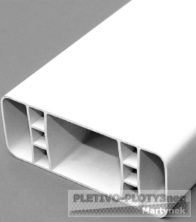 Plotovka - plast profil 80x32 mm