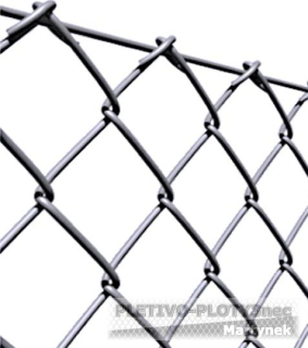 Pletivo OBOROVÉ / ZN-ZINEK / Oko 80x80mm až 150x150mm