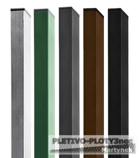  Sloupek 40 x 60mm, tl. 1,5mm, výška 1600 a 2600mm