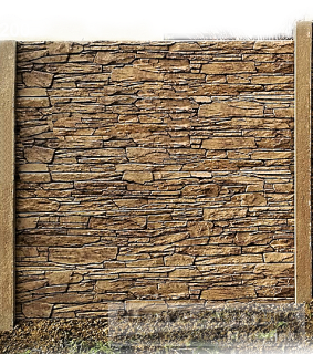 Betonový plot typ "Q4"