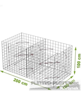 Gabionový koš 2000x1000x1000mm