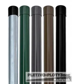   Sloupek Ø 38mm, tl. 1,5mm, výška 1500 až 2100mm