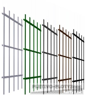 2D panely, výška 630 až 2030mm