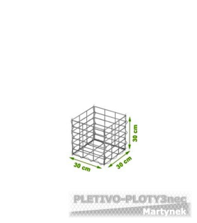 Gabionový koš 300x300x300mm