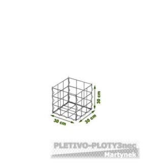 Gabionový koš 300x300x300mm