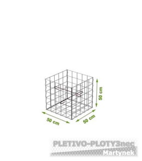 Gabionový koš 500x500x500mm