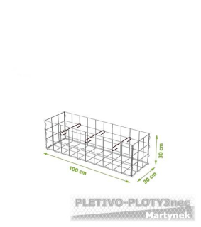 Gabionový koš 1000x300x300mm