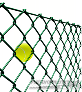 Pletivo Tenisové / ZN / ZN+PVC / Výška 1000 až 6000mm
