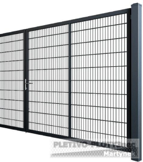 Brána s 2D panelem