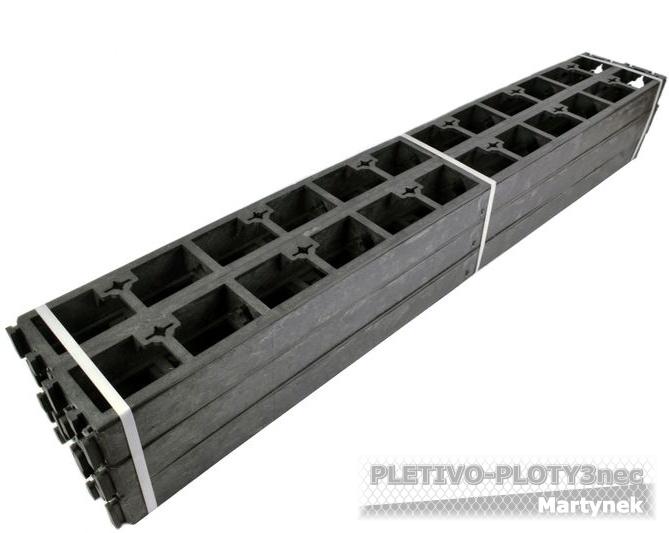  Neviditelný obrubník GB černý 