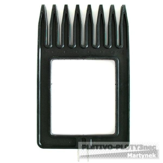 Napínací hřeben plastový