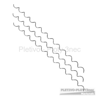 Spojovací spirála 1100 mm, prům. sp. 25mm, prům.dr. 4mm