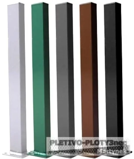Sloupek s patkou 40 x 60 mm,